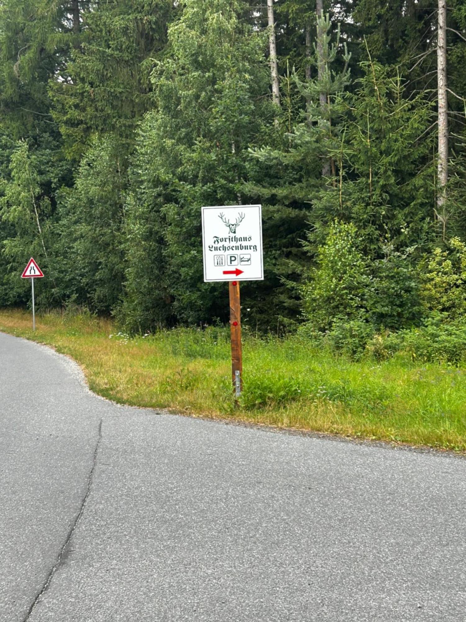 Hotel Forsthaus Luchsenburg Ohorn Esterno foto