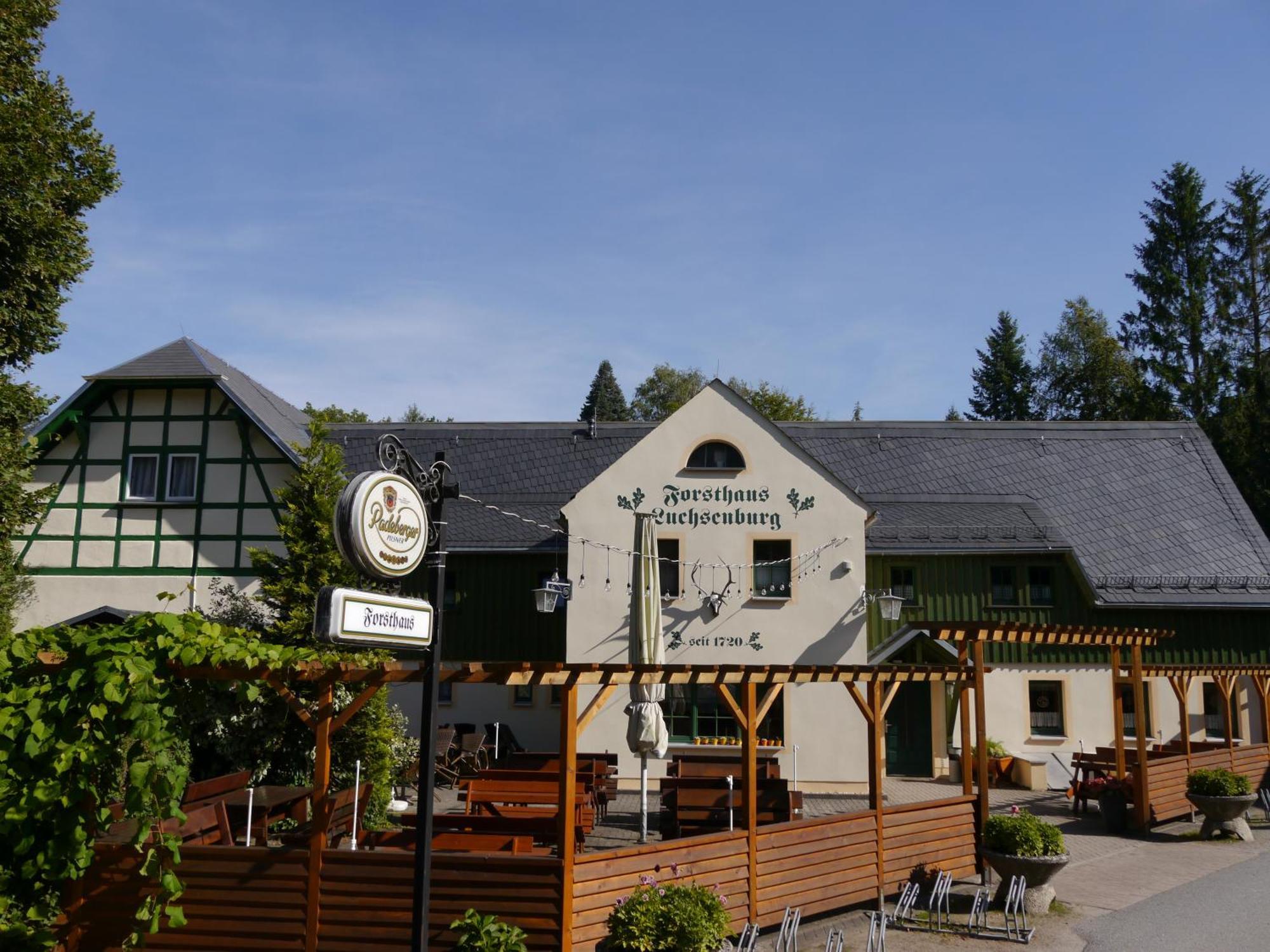 Hotel Forsthaus Luchsenburg Ohorn Esterno foto